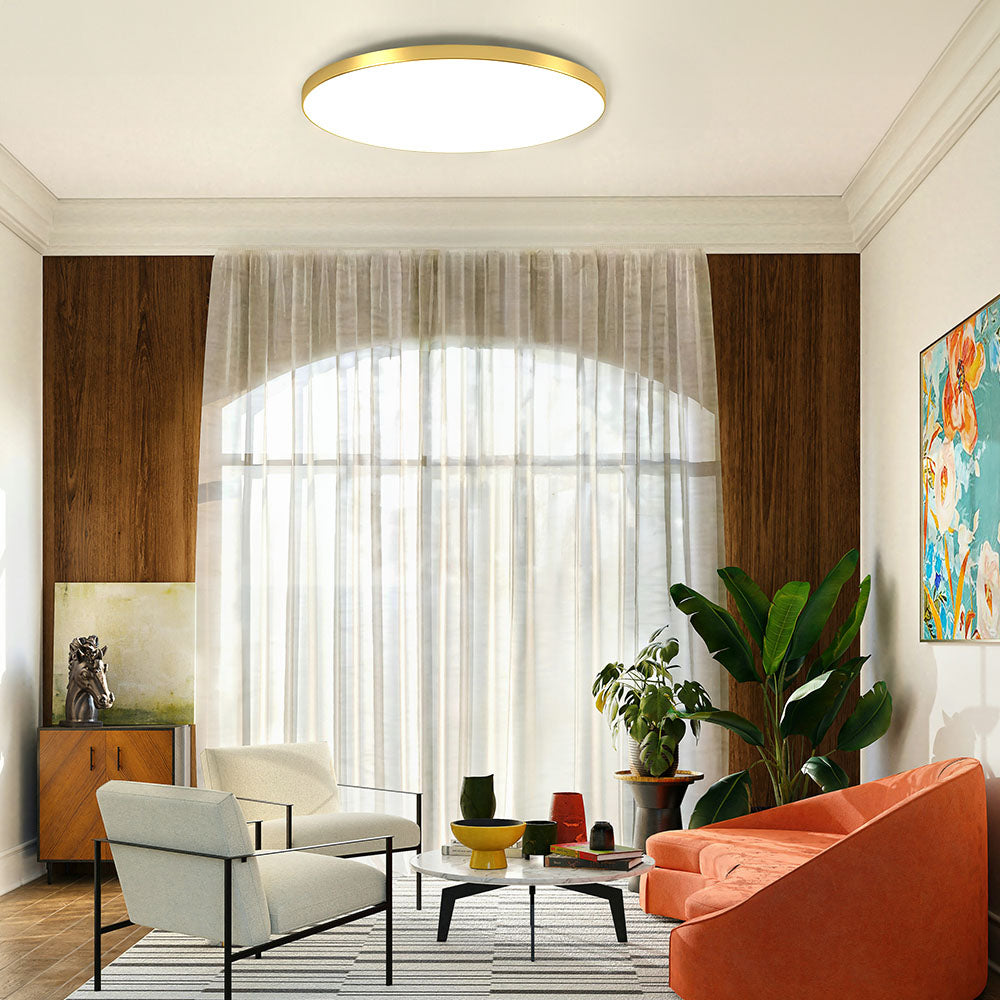 Energy Efficient, Modern LED Ceiling Light | Flush Mount Design 3