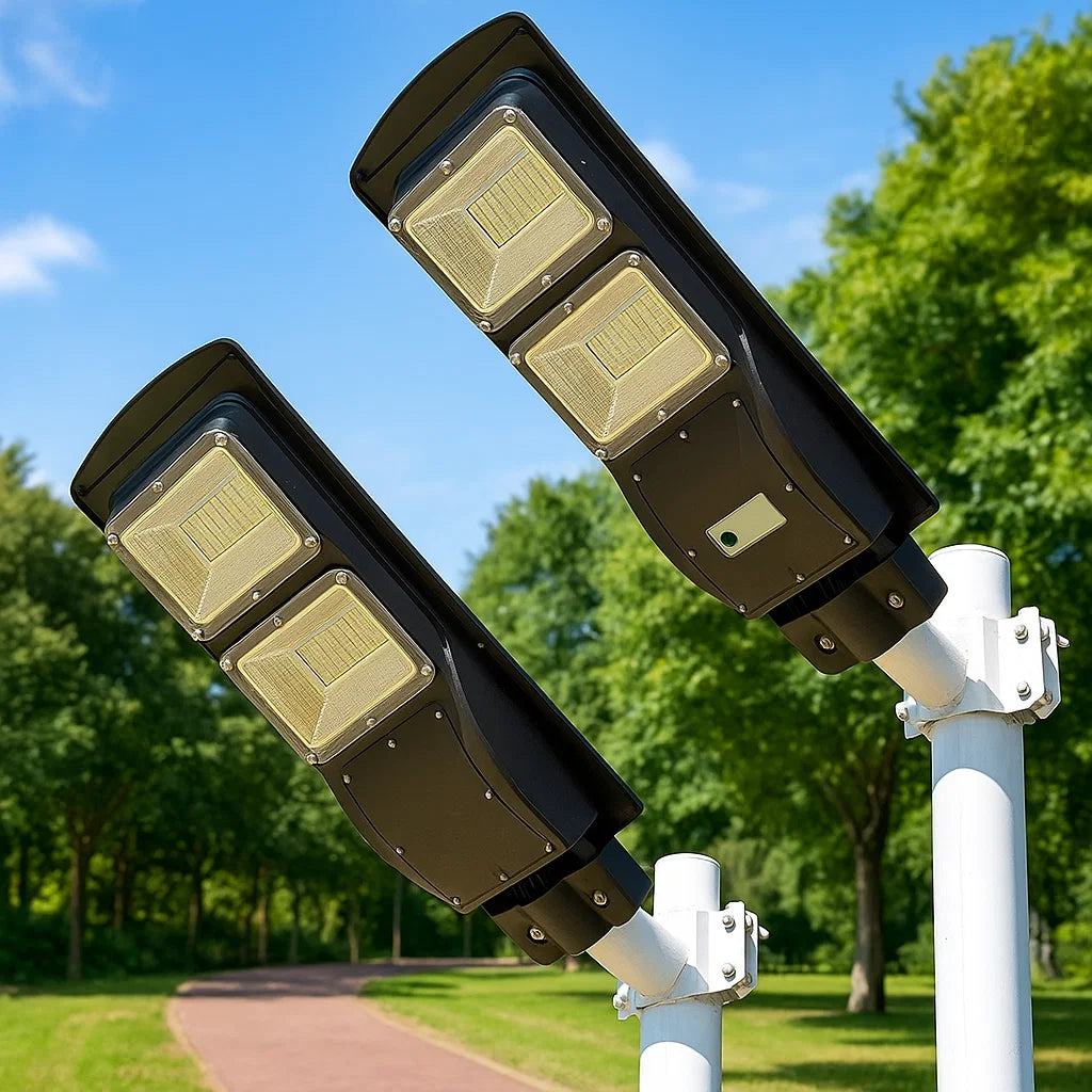 High-Brightness Solar Street Light | Dusk-to-Dawn & Weather-Resistant 1