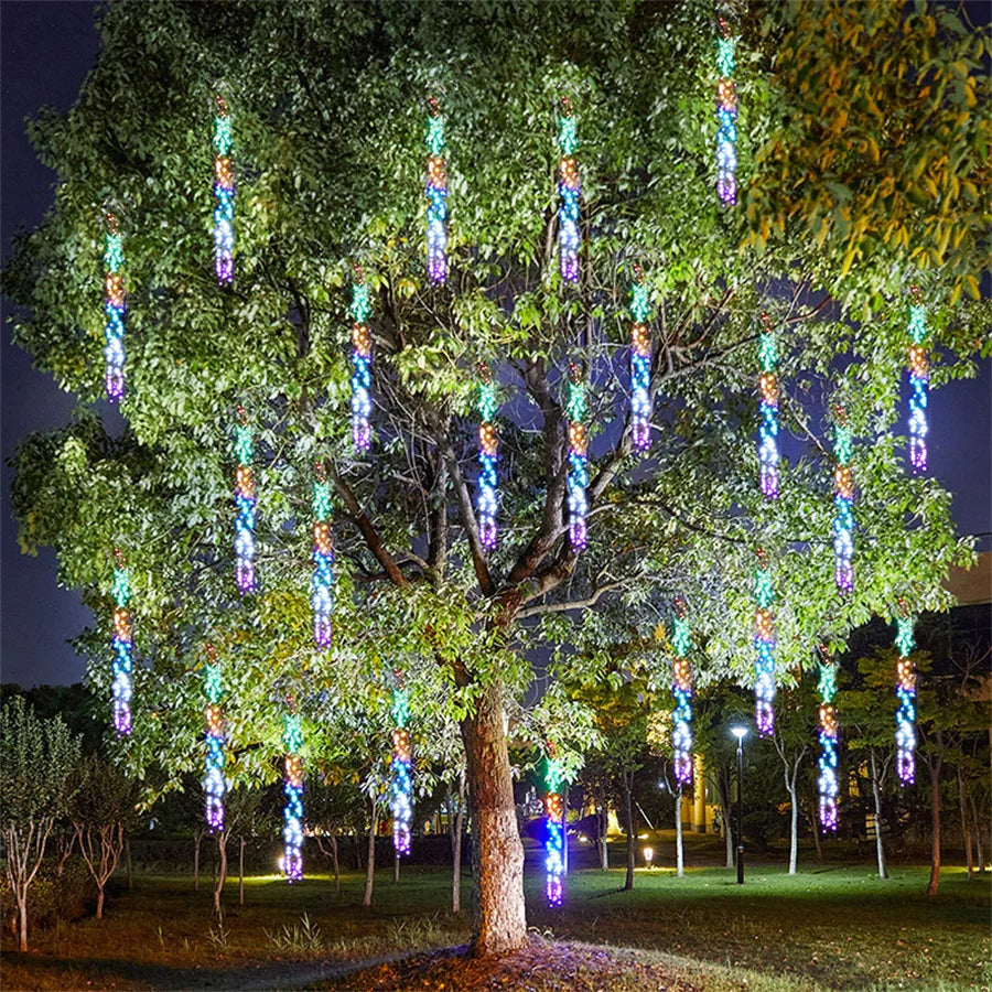 Magical Meteor Effect Lights | Outdoor LED String Lights 4