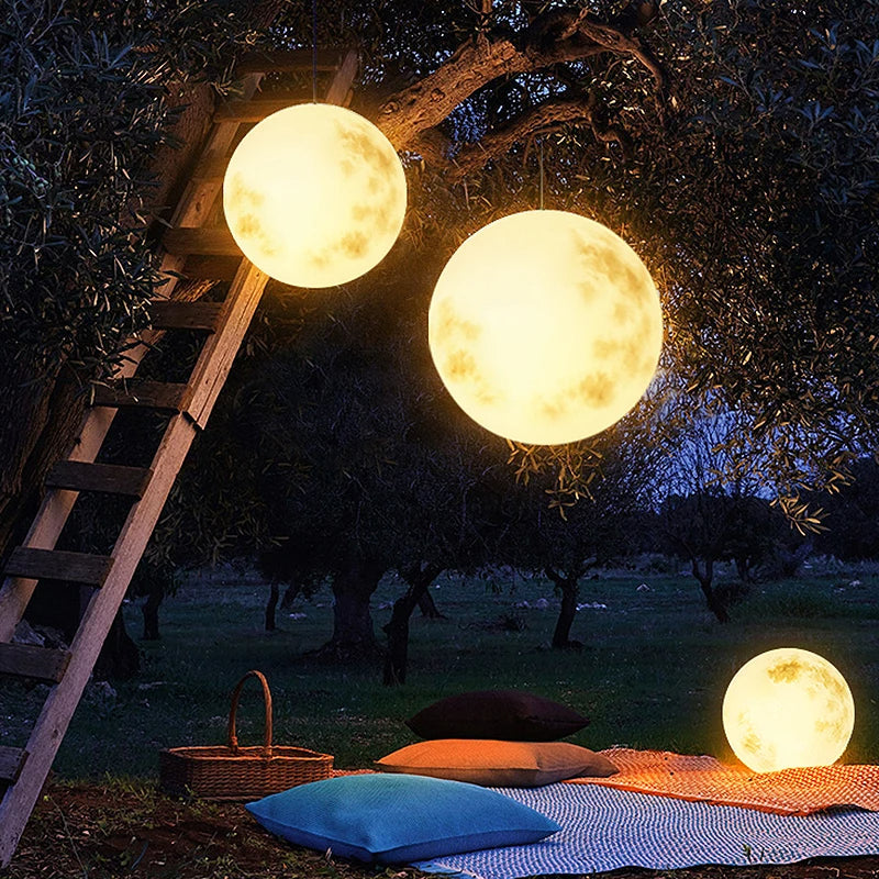Magical Moon-Shaped Outdoor Lamp | Weatherproof & USB Rechargeable 5