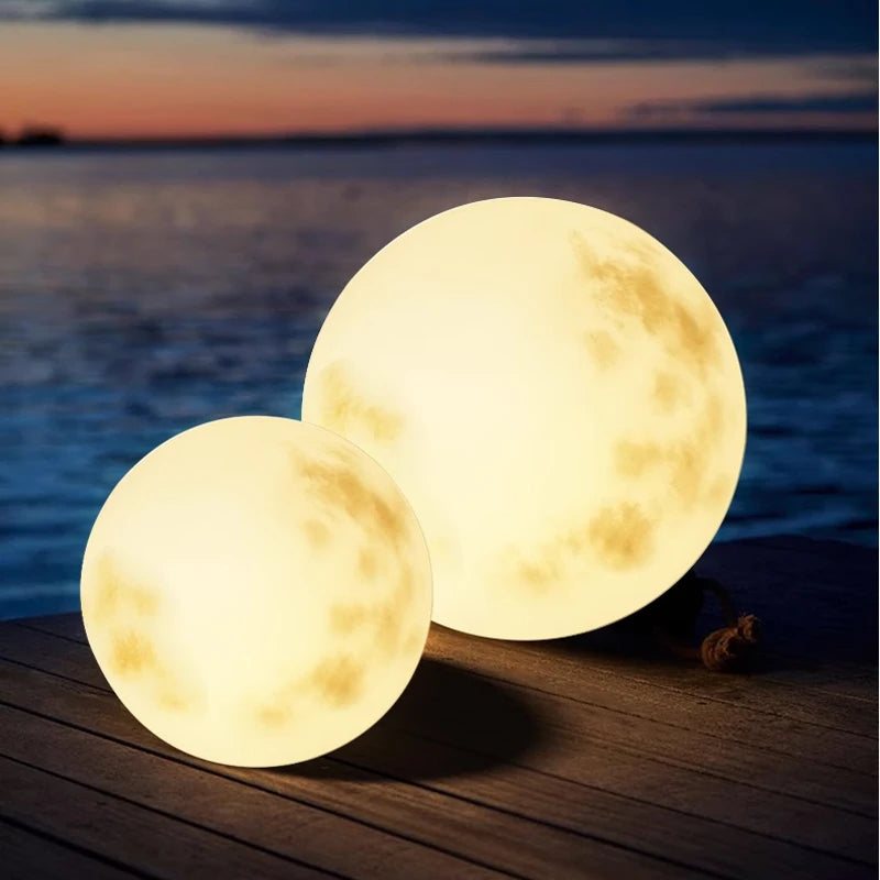Magical Moon-Shaped Outdoor Lamp | Weatherproof & USB Rechargeable 6