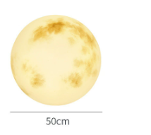 Magical Moon-Shaped Outdoor Lamp | Weatherproof & USB Rechargeable 8