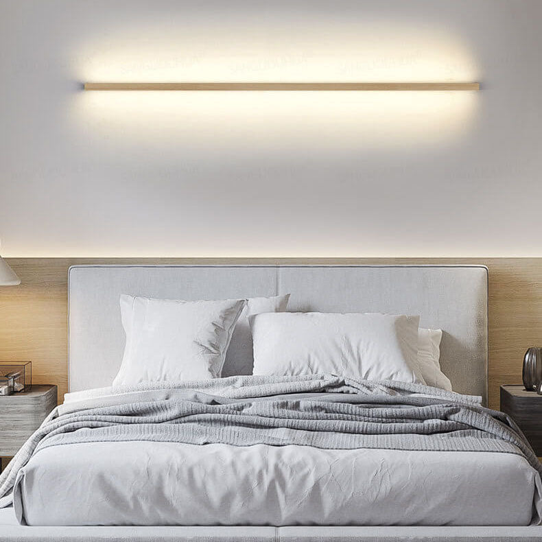 Minimalist Wooden Wall Light | LED Fixture 2