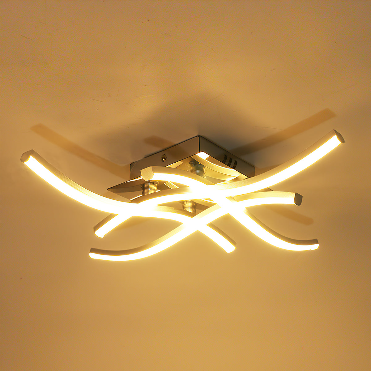 Modern Aluminum LED Ceiling Light | Energy Efficient Flush Mount 8