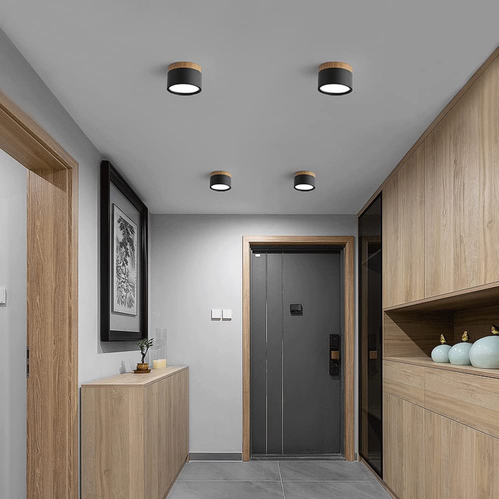 Modern Flush Mount LED Ceiling Light | Energy Efficient & Space-Saving 8