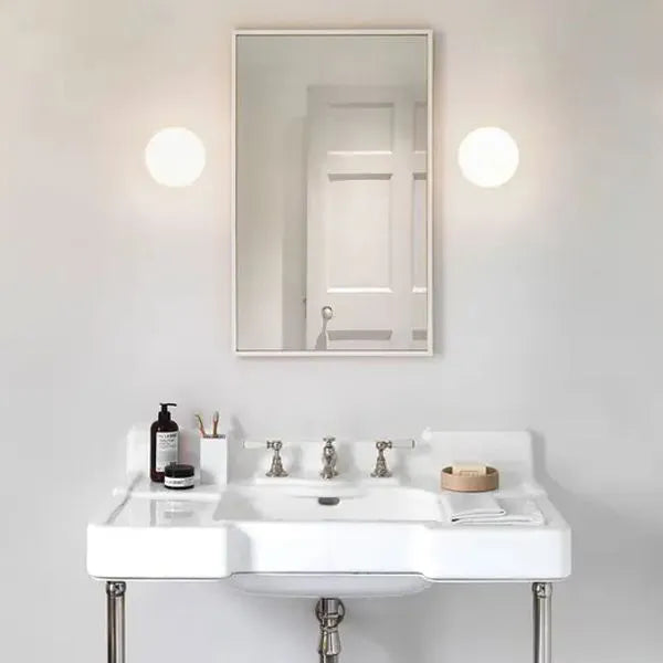 Modern Glass Globe Wall Lamp | Warm Light & Stylish Design 5