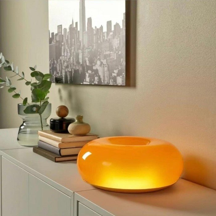Modern Glass LED Table Lamp | Dimmable & Touch Control 1