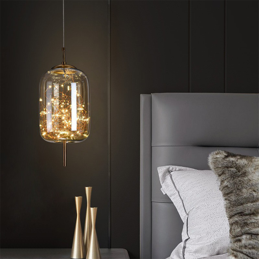 Modern Glass Pendant Light | Kitchen Pendant Lighting & Energy-Efficient LED 1
