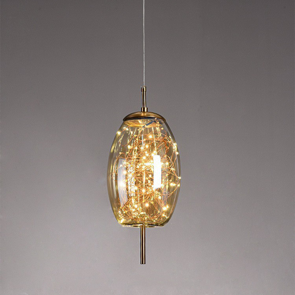 Modern Glass Pendant Light | Kitchen Pendant Lighting & Energy-Efficient LED 11