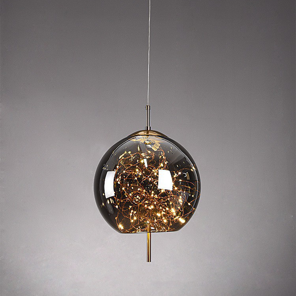 Modern Glass Pendant Light | Kitchen Pendant Lighting & Energy-Efficient LED 9