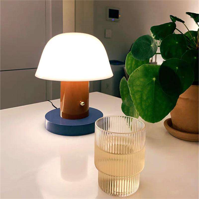 Modern LED Table Lamp | Mushroom Design & Touch Control 4