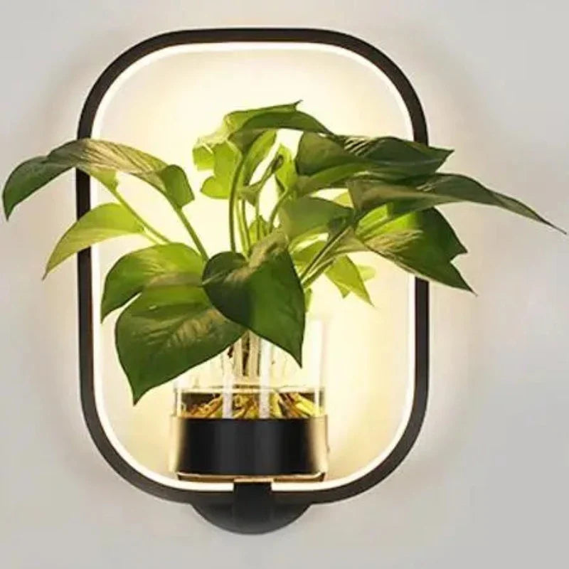 Modern LED Wall Light | Integrated Planter 4