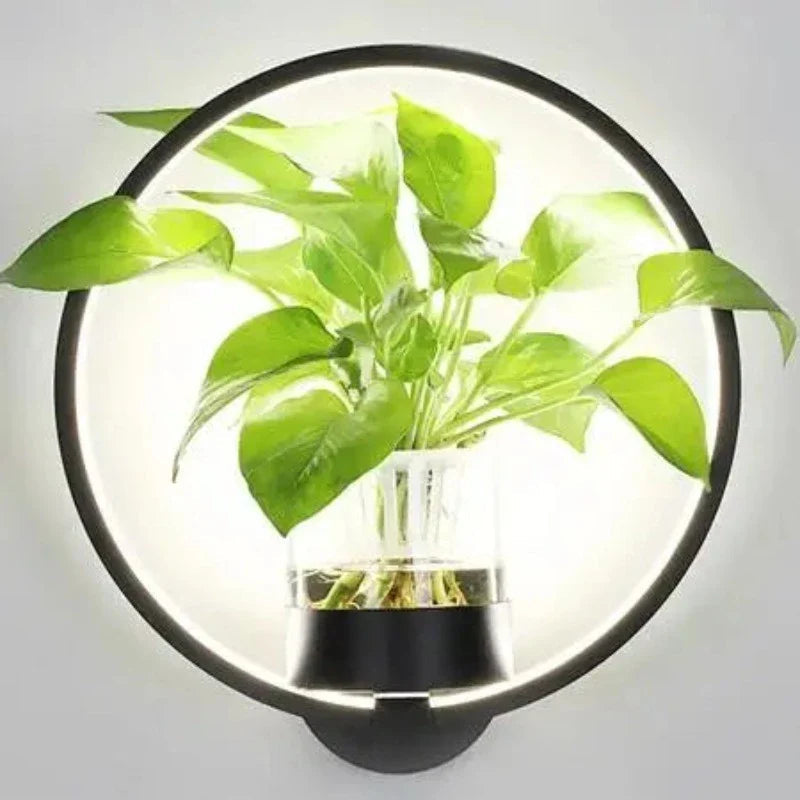 Modern LED Wall Light | Integrated Planter 5