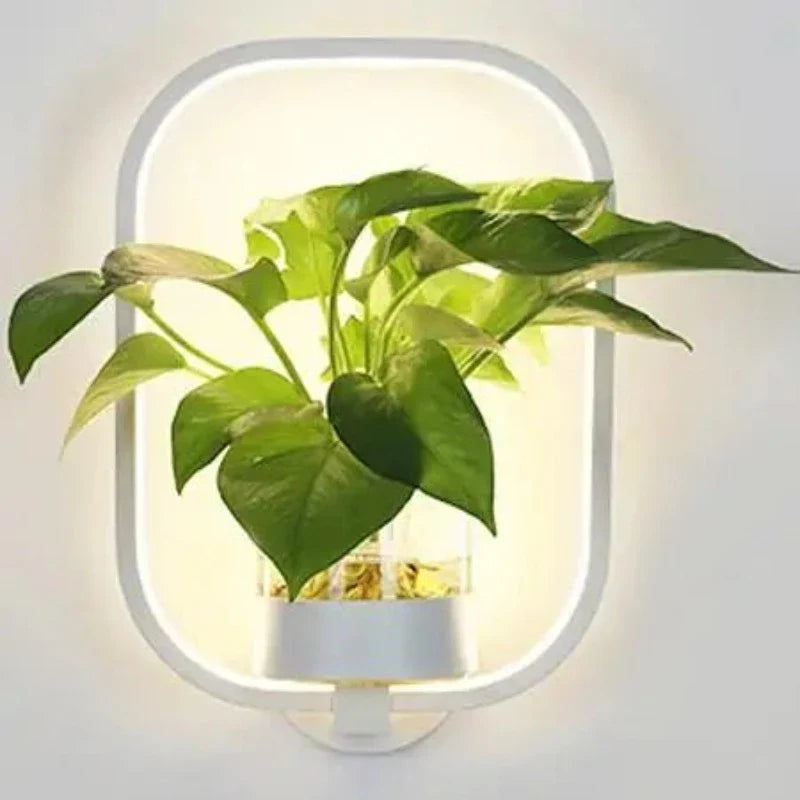 Modern LED Wall Light | Integrated Planter 6