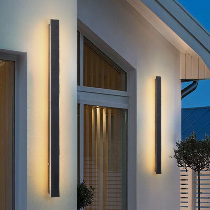 Modern Outdoor Wall Light | Energy-Efficient LED Sconce & Weather-Resistant 6