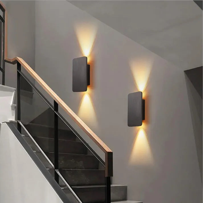 Modern Rectangular Wall Light | LED Indoor Fixture 9