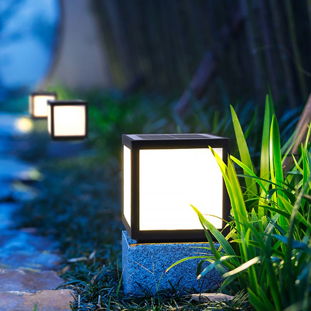 Modern Solar Garden Light | Weatherproof LED Post Light 2