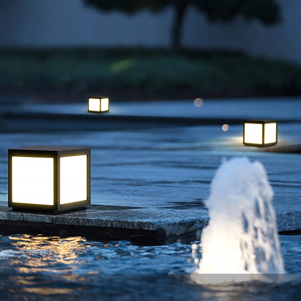 Modern Solar Garden Light | Weatherproof LED Post Light 7