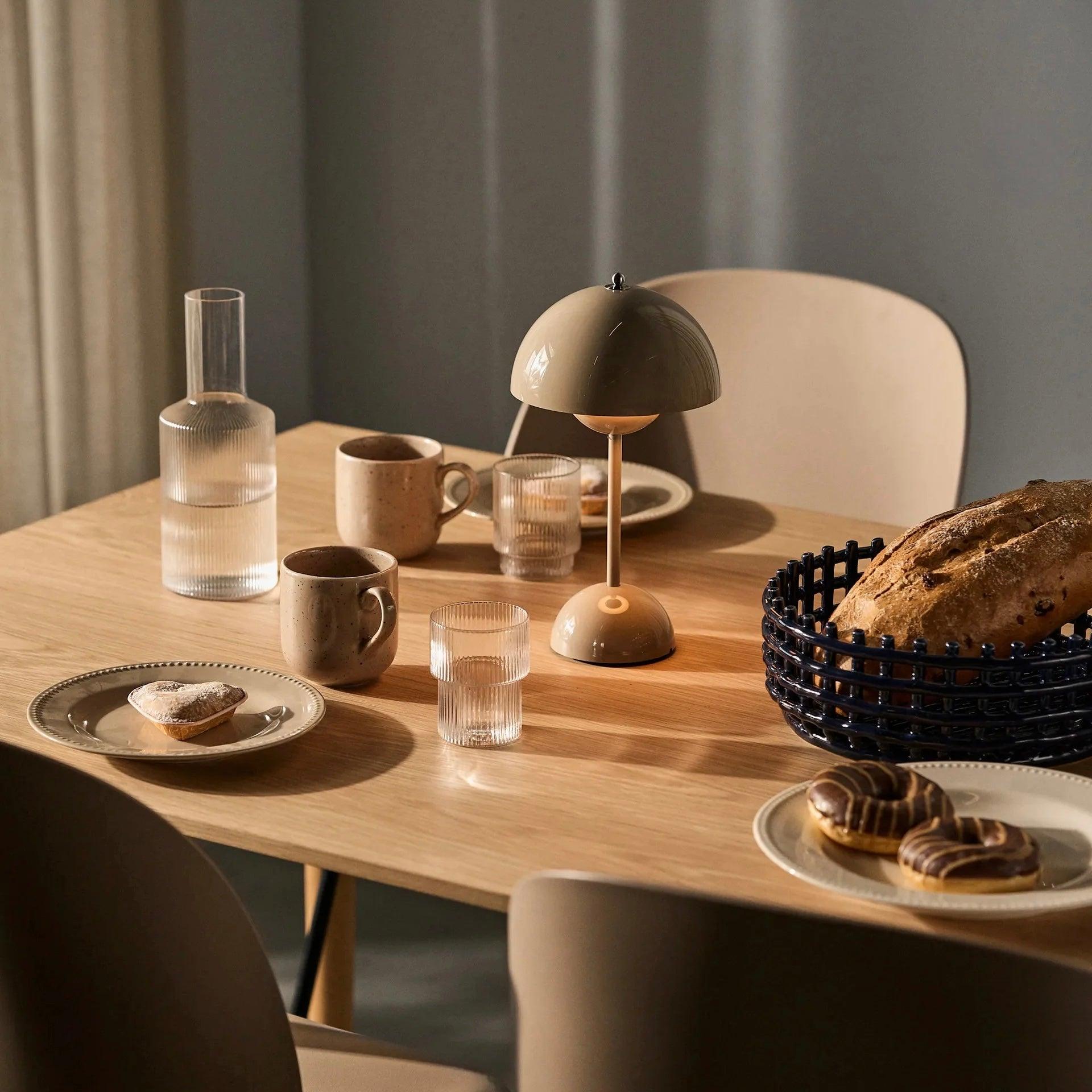 Modern Touch Sensor Bedside Lamp | Adjustable Brightness & Wireless 4