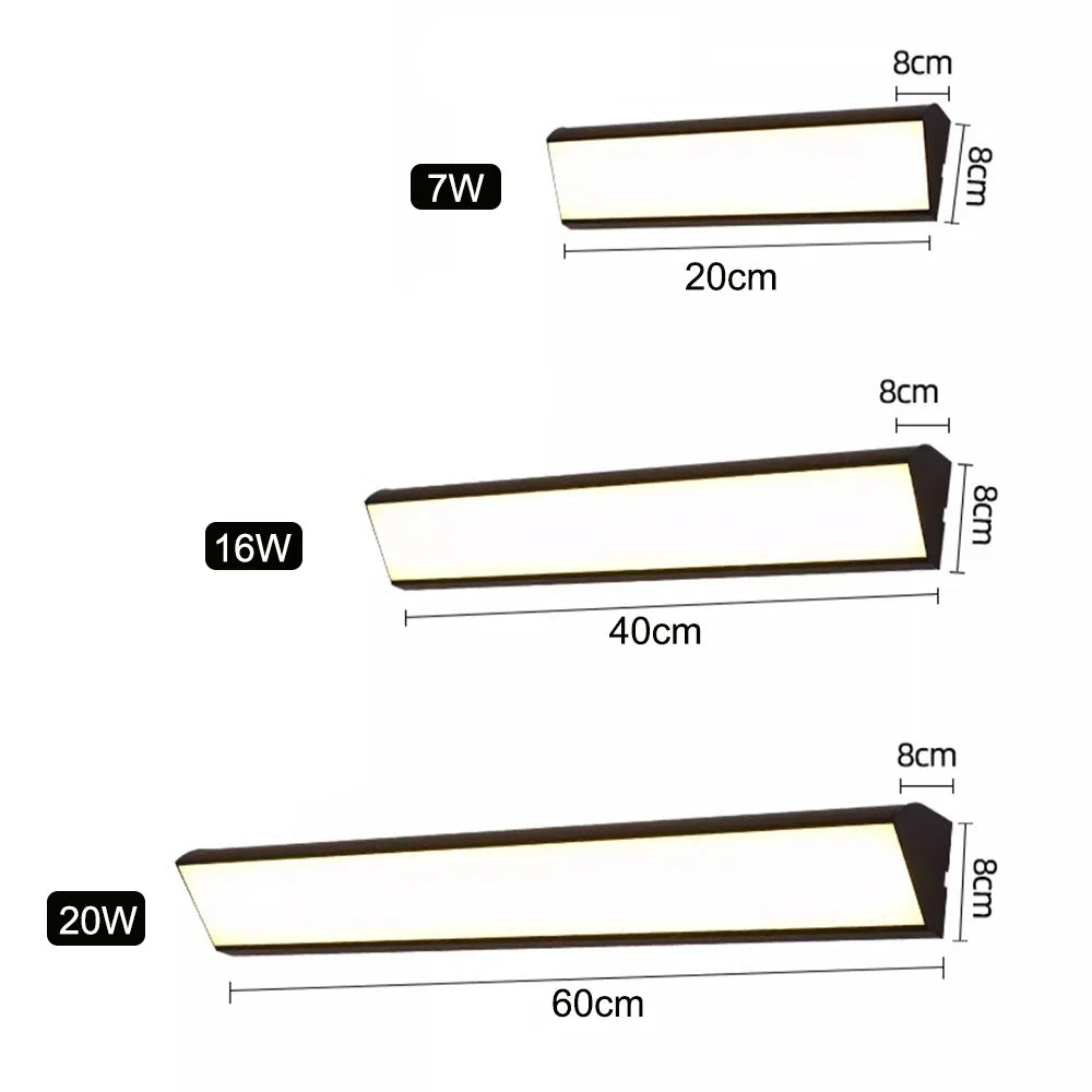Modern Waterproof LED Outdoor Wall Light | Energy-Efficient Exterior Fixture 5