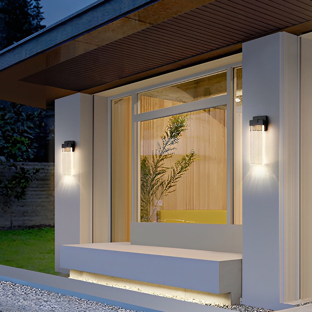Modern Waterproof Outdoor Wall Light | Crystal Bubble Design 4