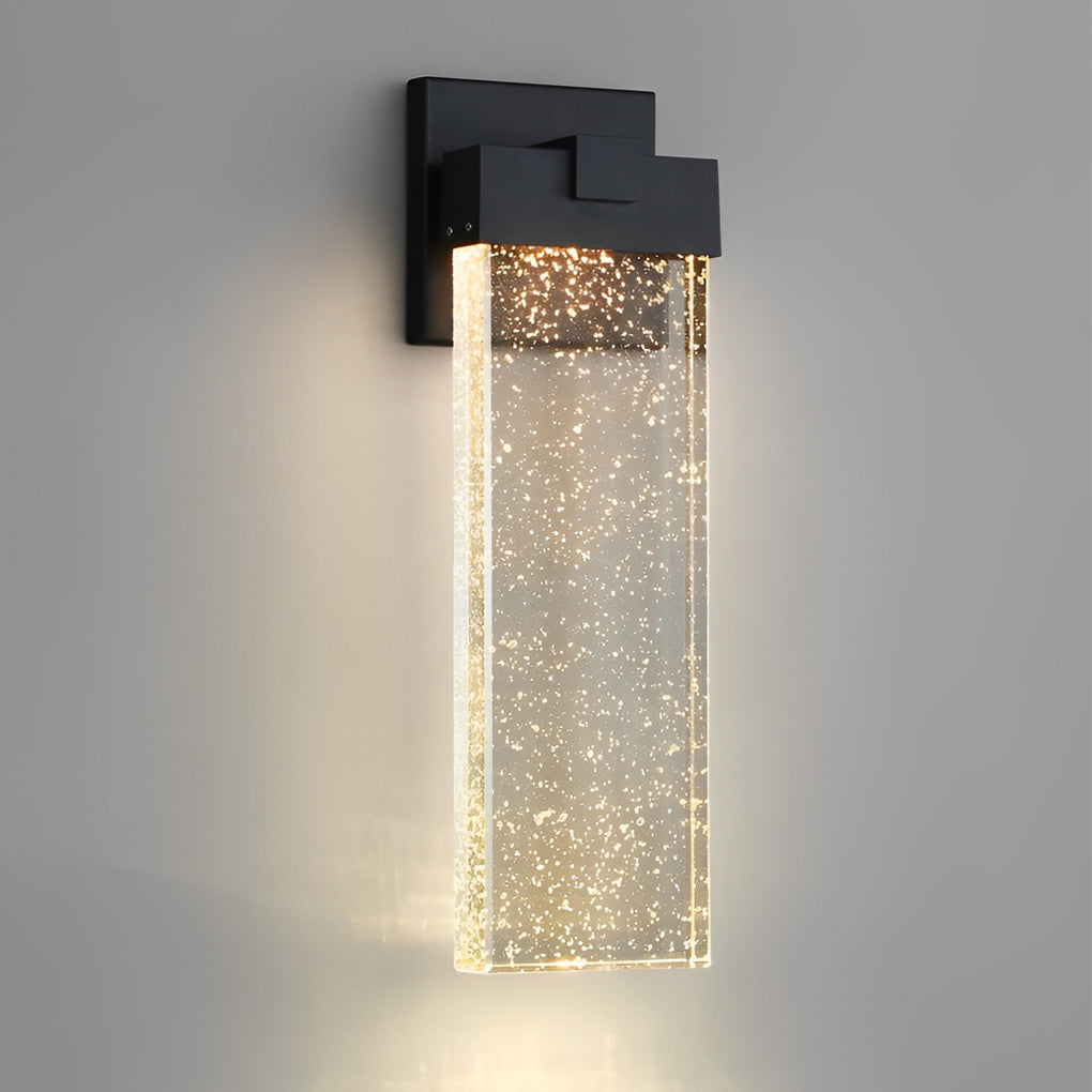 Modern Waterproof Outdoor Wall Light | Crystal Bubble Design 7
