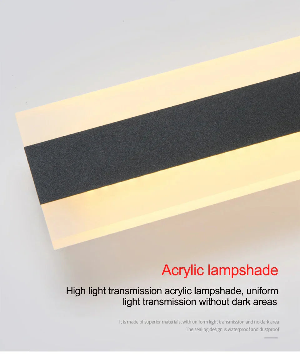 Modern Waterproof Outdoor Wall Light | LED & Weather-Resistant 4