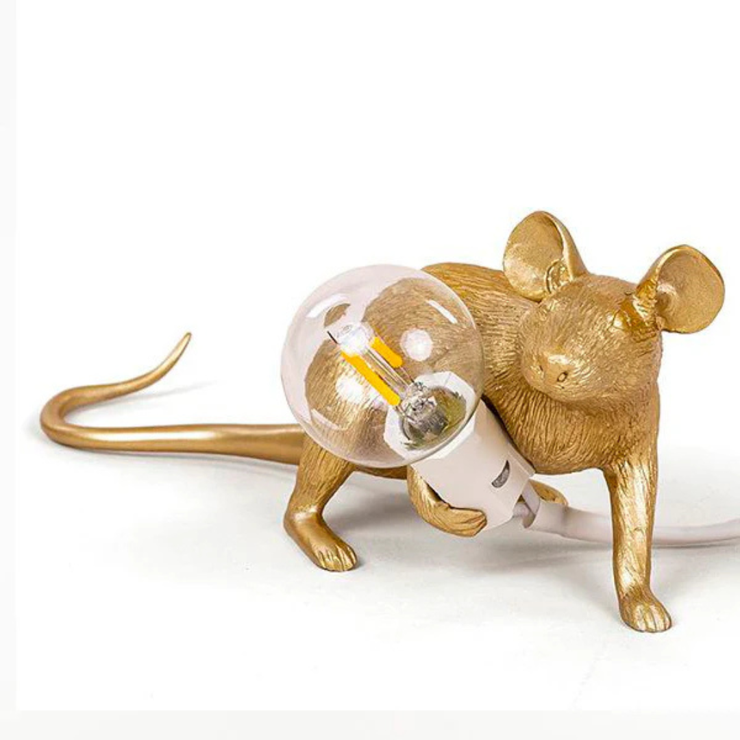 Playful LED Mouse Table Lamp | Warm Ambient Lighting 2