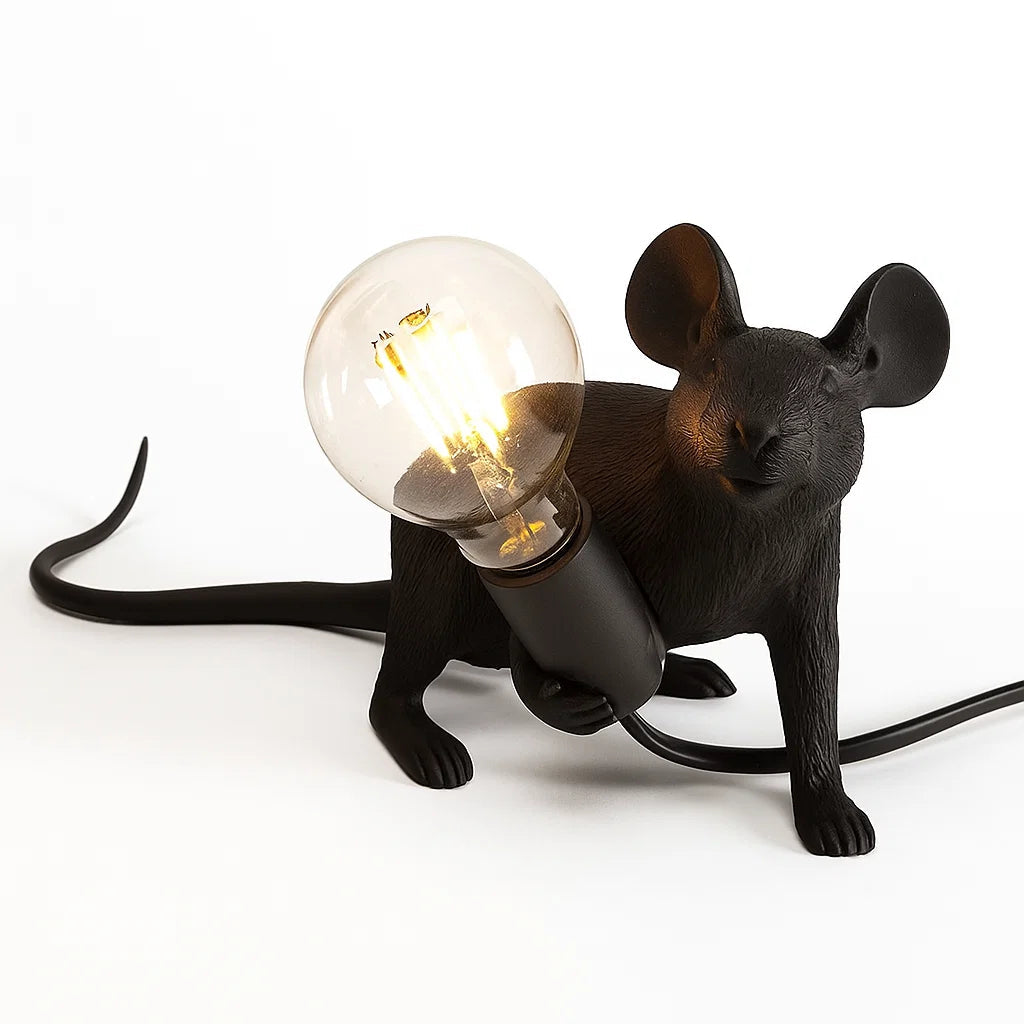 Playful LED Mouse Table Lamp | Warm Ambient Lighting 8