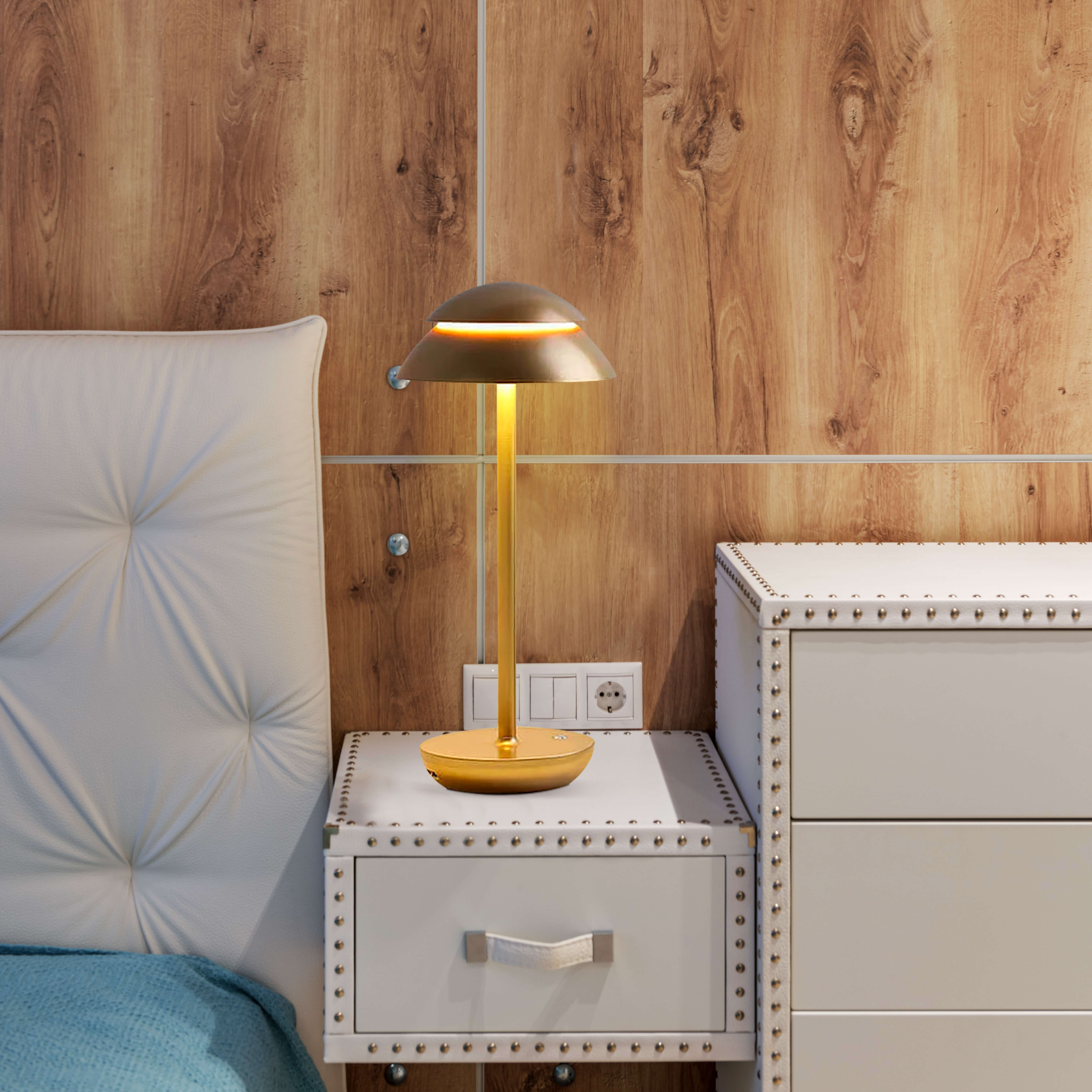 Portable Touch Control Table Lamp | LED Battery Operated & Cordless 3