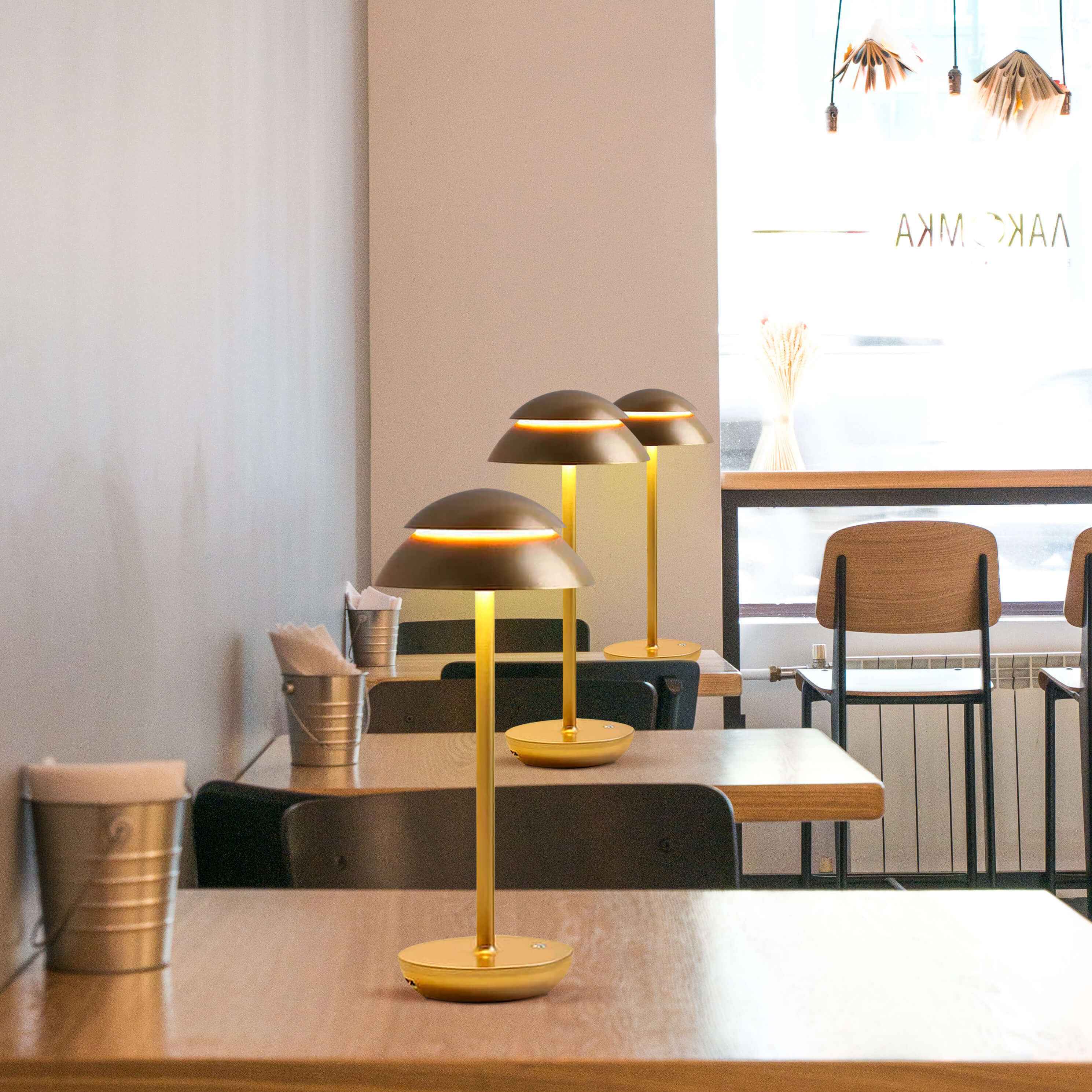 Portable Touch Control Table Lamp | LED Battery Operated & Cordless 4