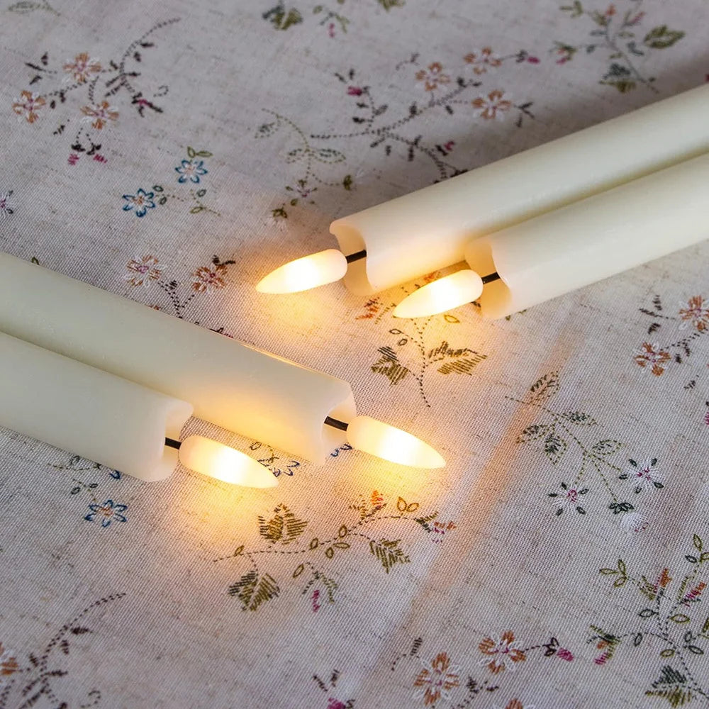 Realistic 3D Flame LED Candles | Flameless & Safe 2