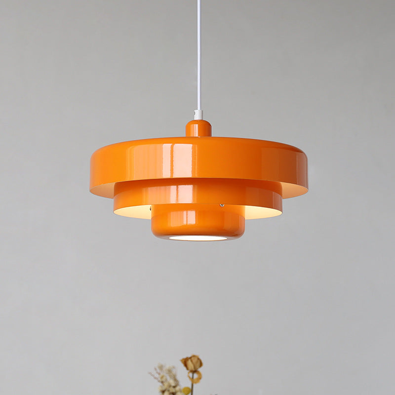 Retro-Inspired Pendant Light | Mid-Century Metal Fixture 1