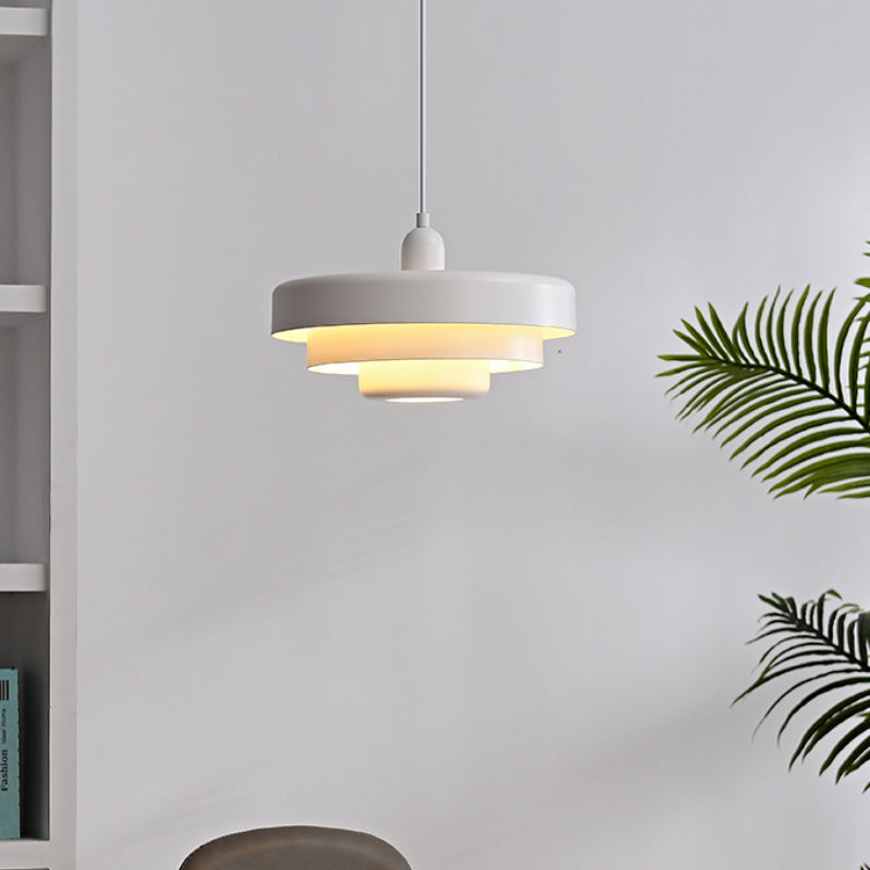 Retro-Inspired Pendant Light | Mid-Century Metal Fixture 10