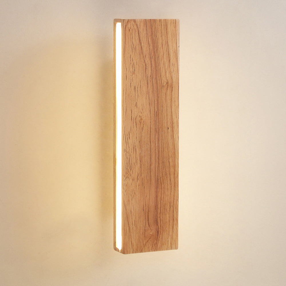 Rotatable Wood LED Wall Light | Modern Design 9