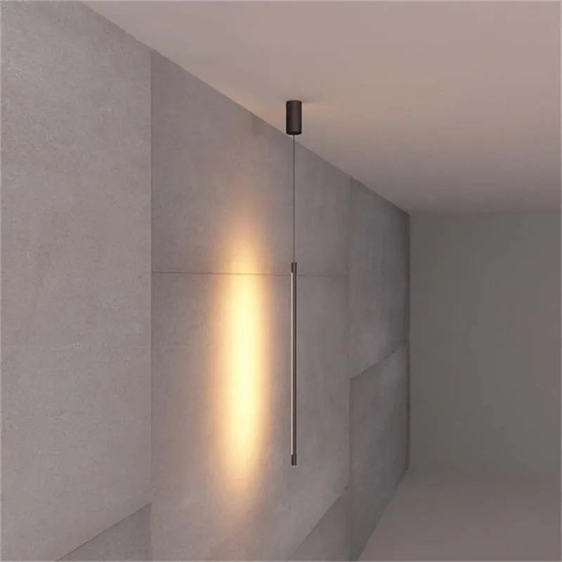 Sleek Adjustable Pendant Light | Modern LED Bedroom Lamp 2