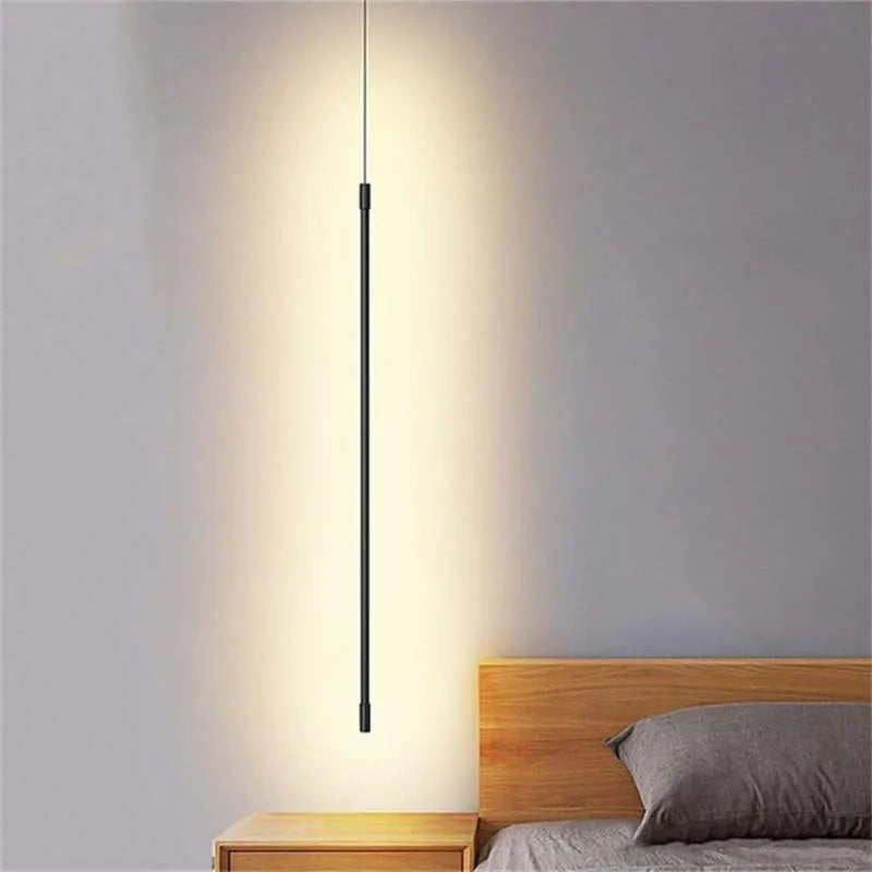 Sleek Adjustable Pendant Light | Modern LED Bedroom Lamp 3