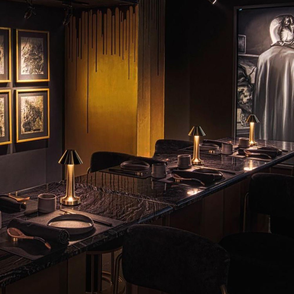 Sleek Metal LED Table Lamp | Dimmable & Energy-Efficient 7