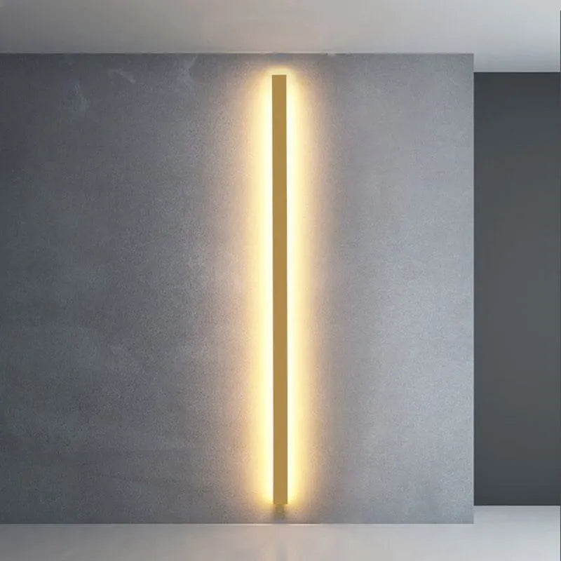 Sleek Minimalist Wall Light | LED Metal & Acrylic Sconces 6