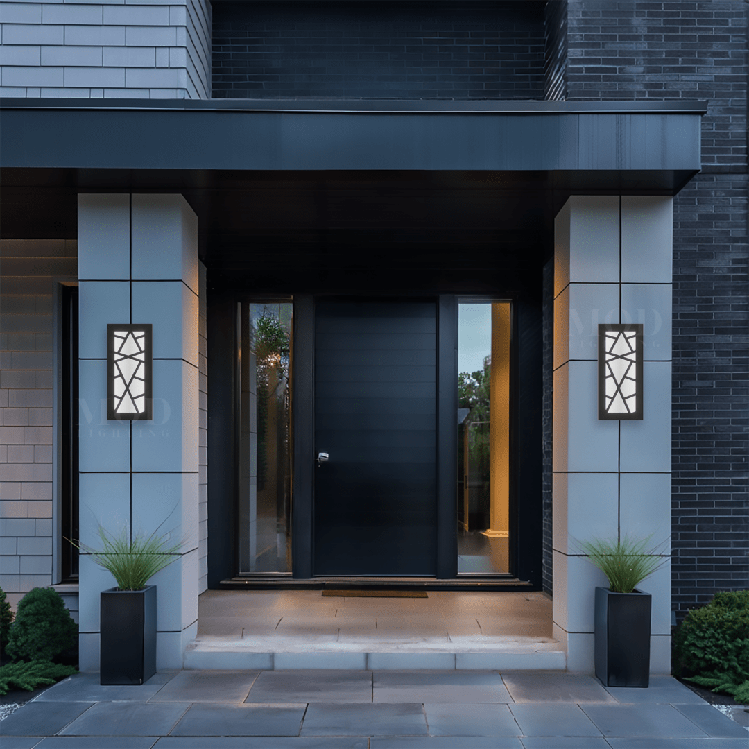 Sleek Modern LED Outdoor Wall Light | Weather-Resistant & Energy-Saving 11