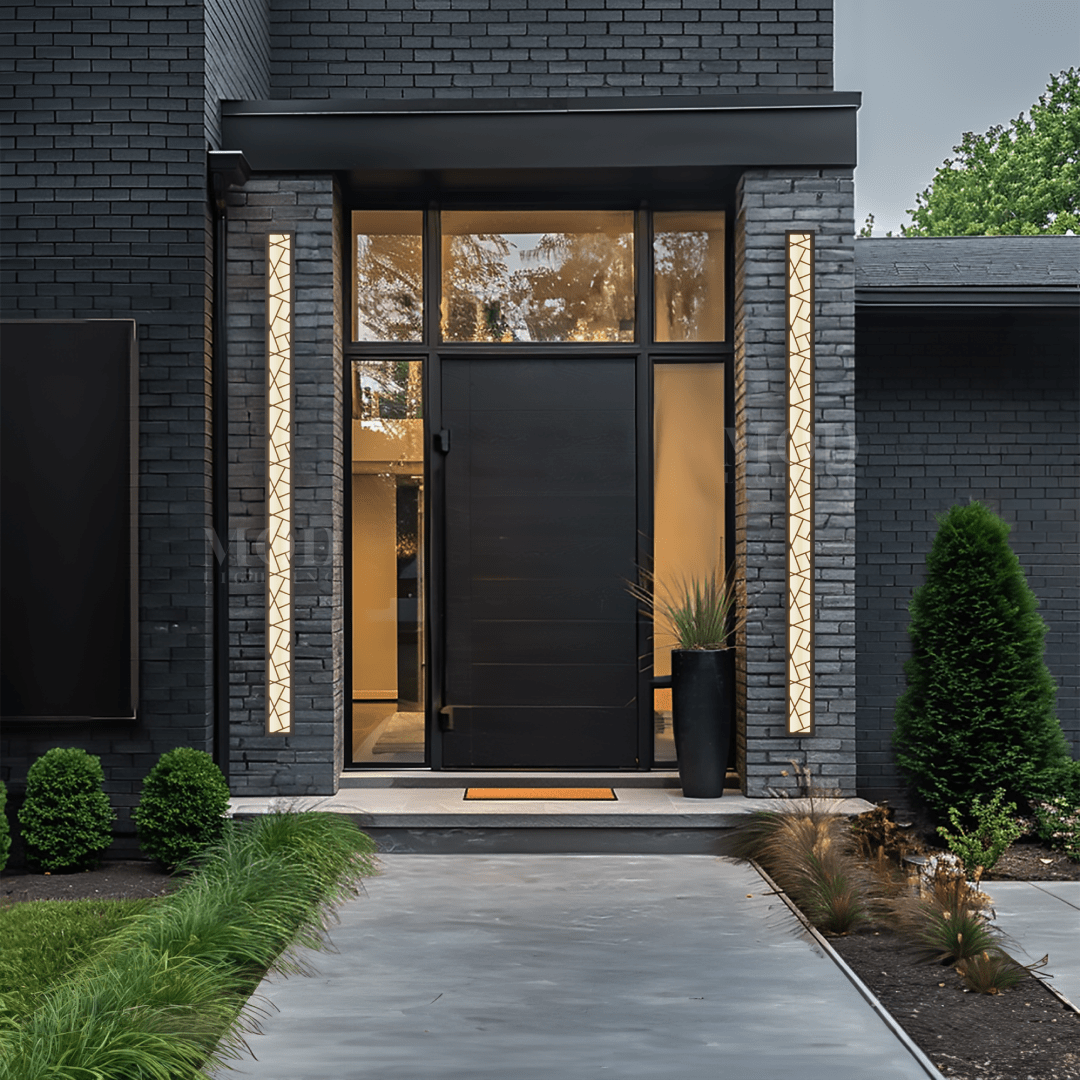 Sleek Modern LED Outdoor Wall Light | Weather-Resistant & Energy-Saving 16