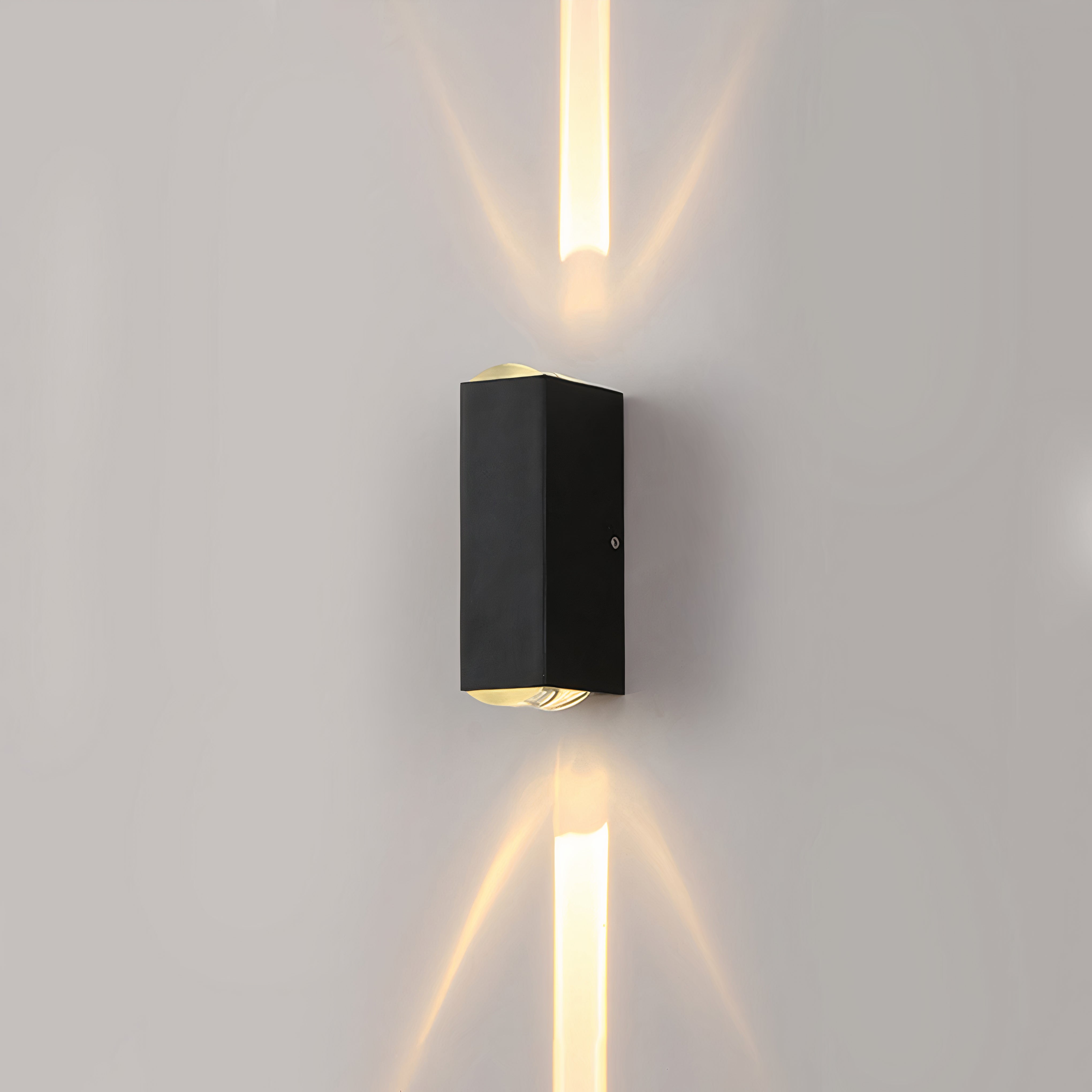 Sleek Modern Outdoor Wall Light | LED Up and Down Illumination 9