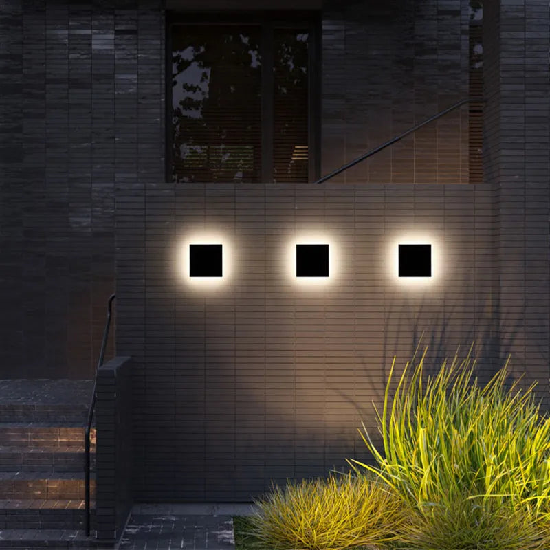 Sleek Modern Outdoor Wall Light | Waterproof Up and Down Lighting 9