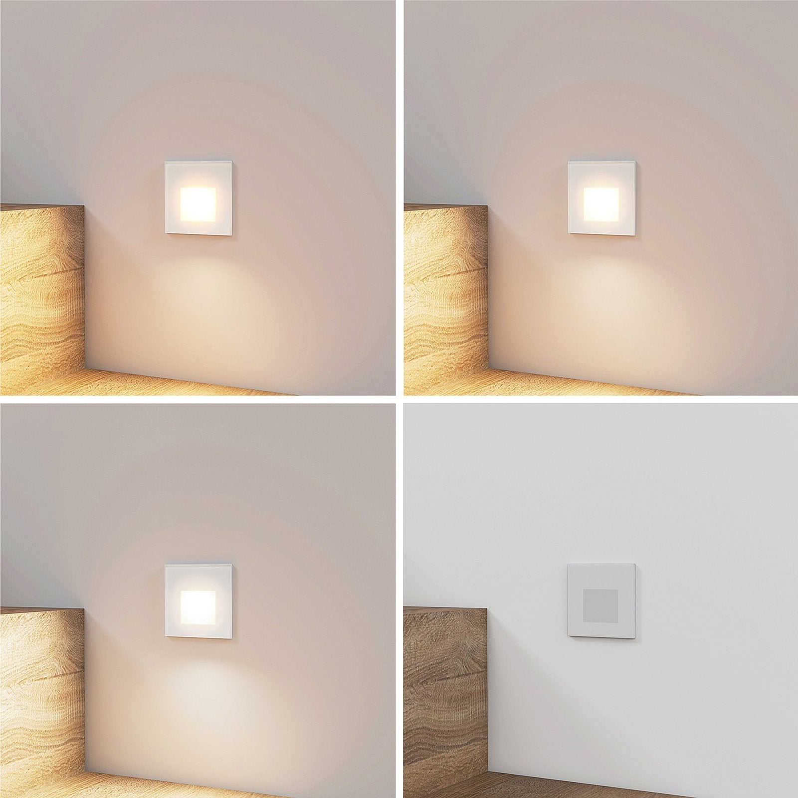 Sleek Modern Wall Light | Recessed LED Fixture 1