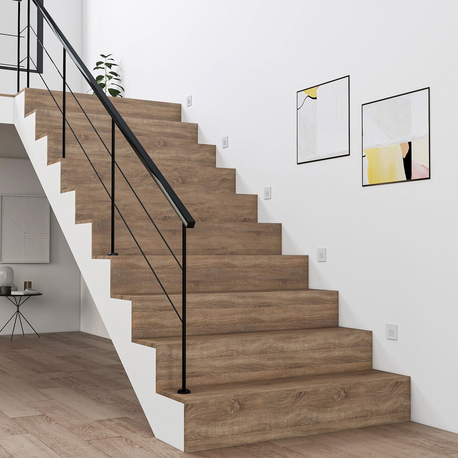 Sleek Modern Wall Light | Recessed LED Fixture 3