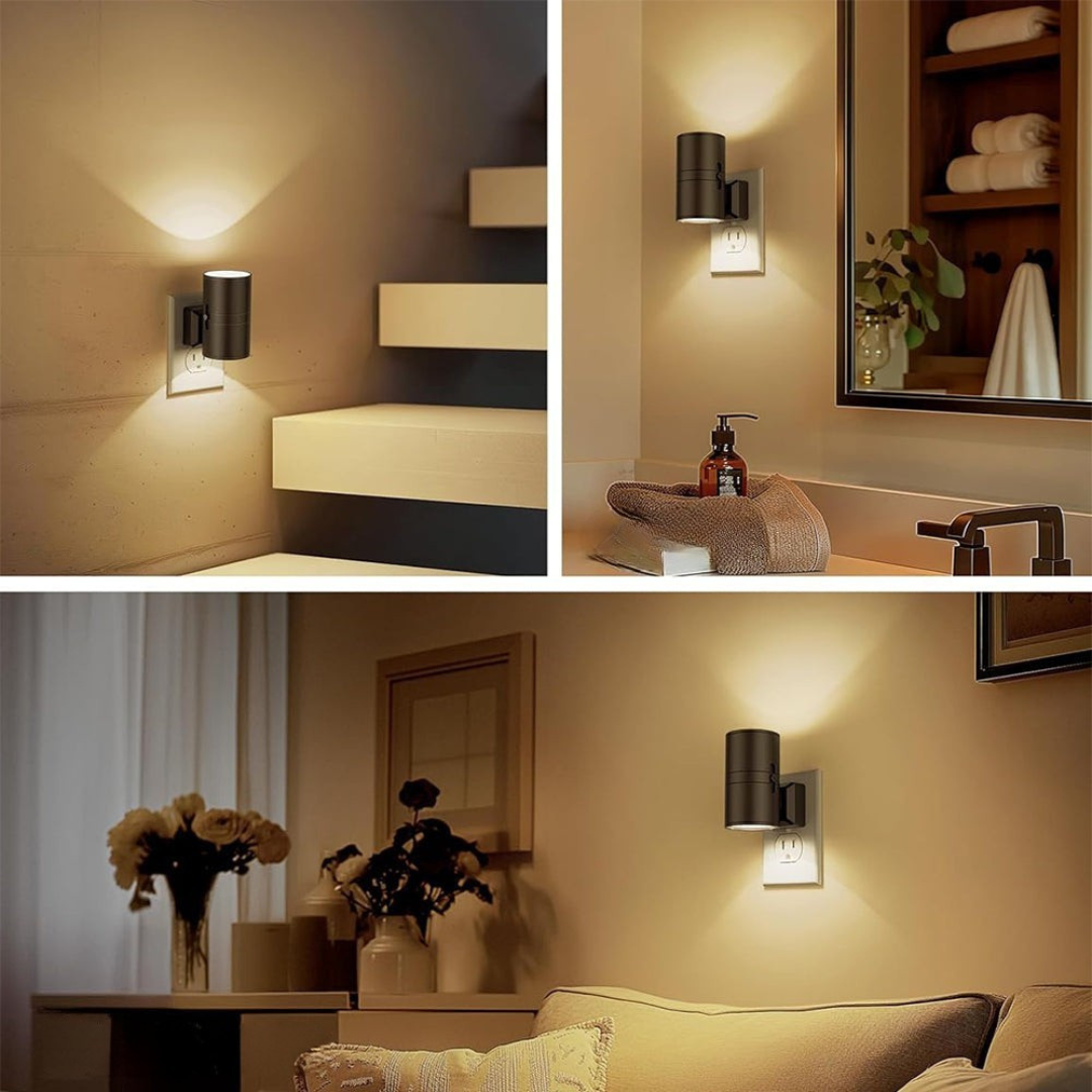 Sleek Motion Sensor Wall Light | Plug-In Convenience 3