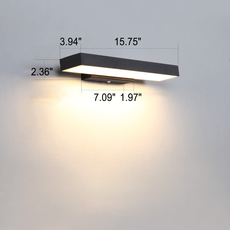 Sleek Outdoor Wall Light | Energy-Saving LED 6