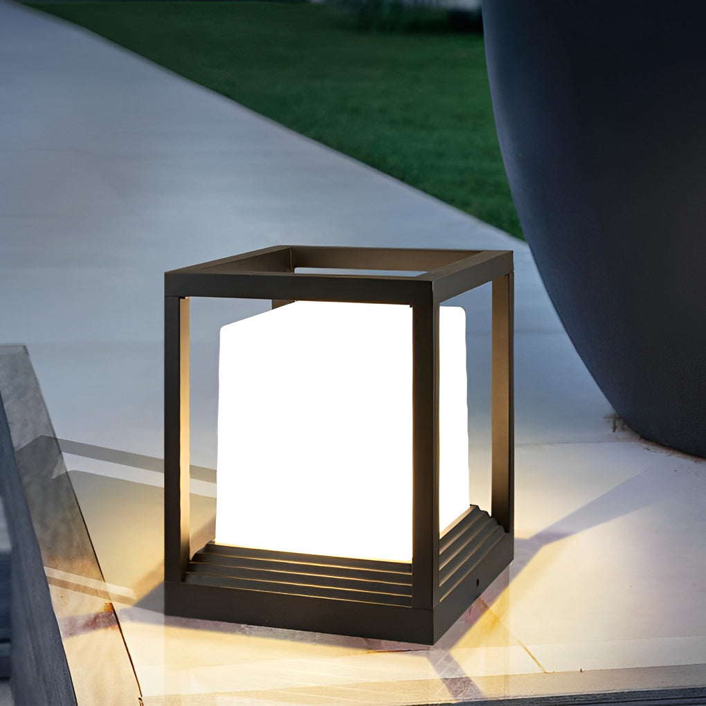 Sleek Solar Lamp Post | Weatherproof & Energy-Saving Outdoor Post Light 1