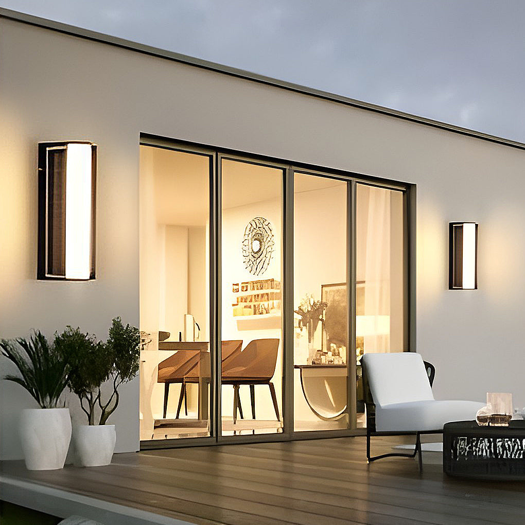 Sleek Solar Outdoor Wall Light | Waterproof & Energy-Saving 0