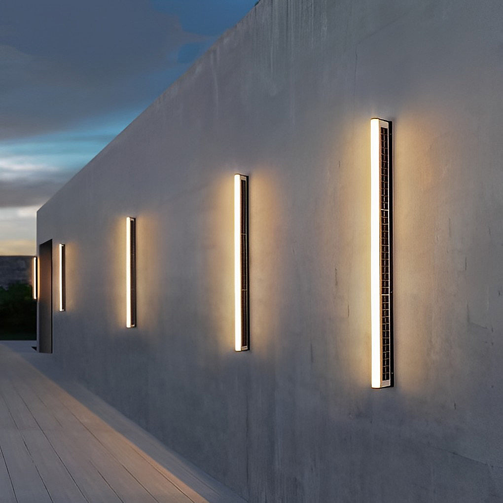 Sleek Solar Outdoor Wall Light | Waterproof & Energy-Saving 3